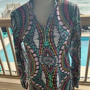 Tribal Multicolor Patterned Top